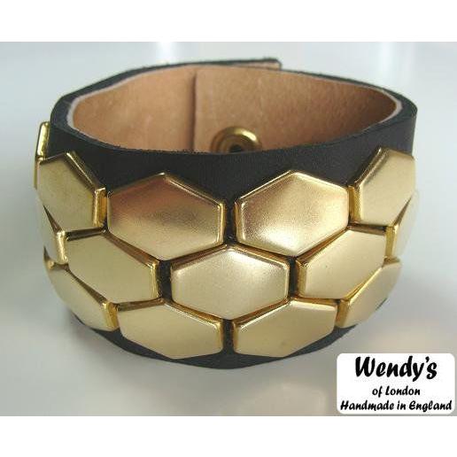 WENDY'S ウェンディーズ 正規 イギリス製 3-Row Hexagon Stud