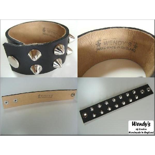 WENDY'S ウェンディーズ 正規 イギリス製 2-Row Conical Stud