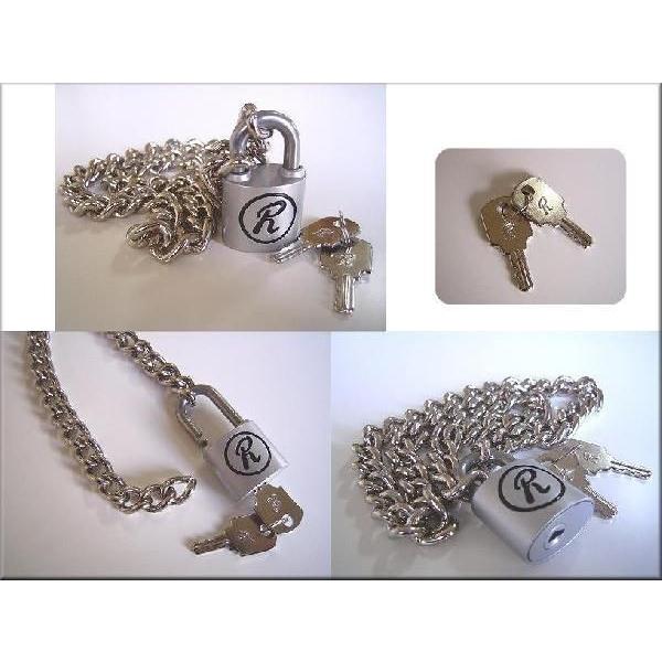 シドヴィシャス Sid "R" Choker S 南京錠 ネックレス パドロック シドチェーン チョーカー PADLOCK CHAIN イギリス直輸入｜platzts｜02