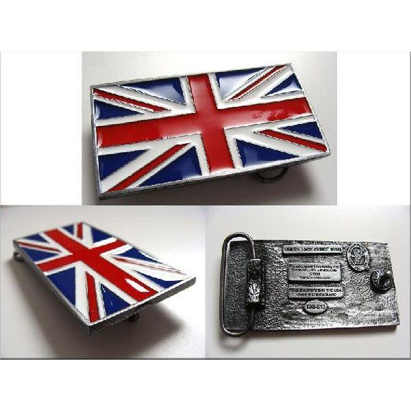 Union Jack ユニオンジャック 英国国旗柄 ベルト用 バックル UK PUNK