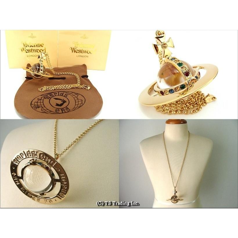 ヴィヴィアンジャイアントオーブネックレス 純正ボックスなし】 ヴィヴィアンウエストウッド ネックレス NEW
