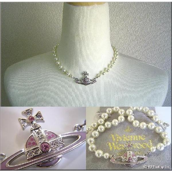 VIVIENNE WESTWOOD パールチョーカーネックレス 正規品 Vivienne Westwood ヴィヴィアンウエストウッド ネックレス ONE