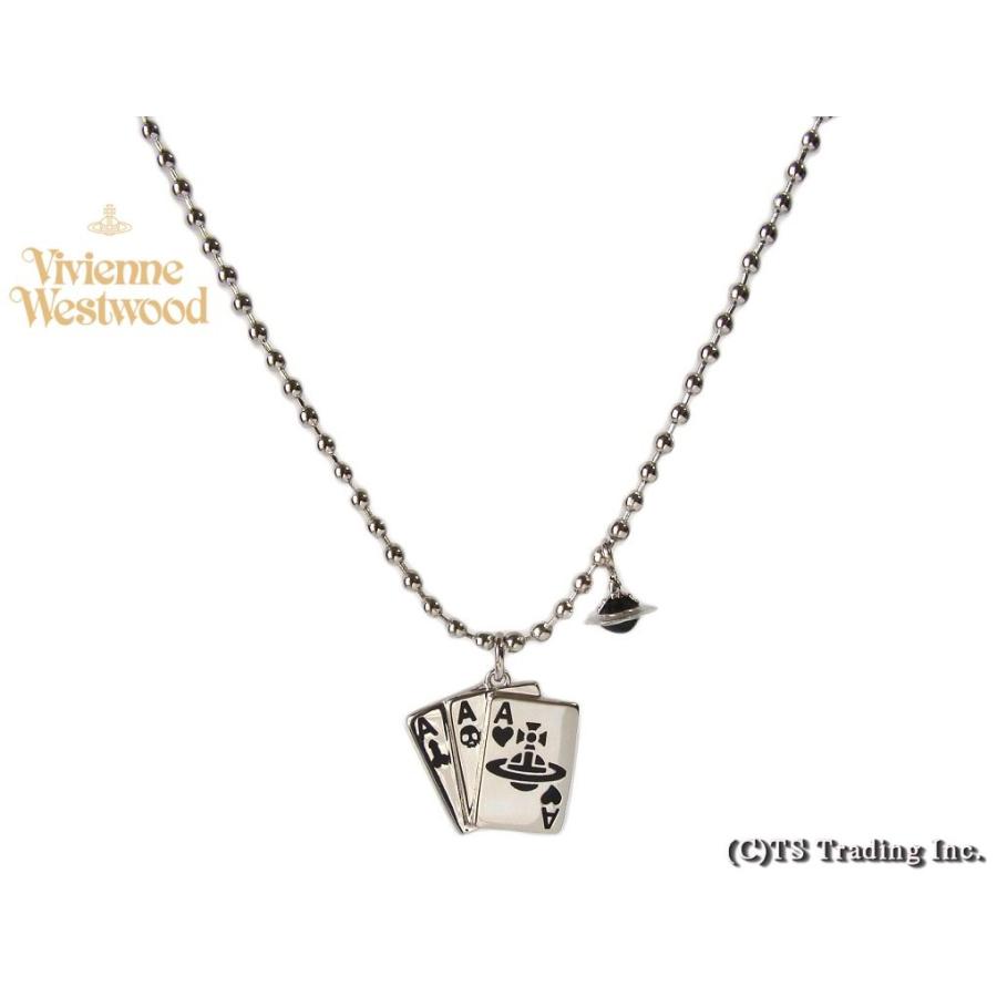 ヴィヴィアンウエストウッドVivienne Westwood ネックレス MAN Marvin Card Pendant マーヴィン トランプカード  ORB ペンダント (SV) : vvp-263 : プラッツティーズYahoo!店 - 通販 - Yahoo!ショッピング