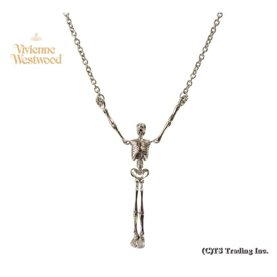 人気第6位 Vivienne Westwood ヴィヴィアン ウエストウッド Skelton Orb Necklace スケルトン 骸骨 ペンダント Sv 欠品カラー再入荷 Newmatic Ae