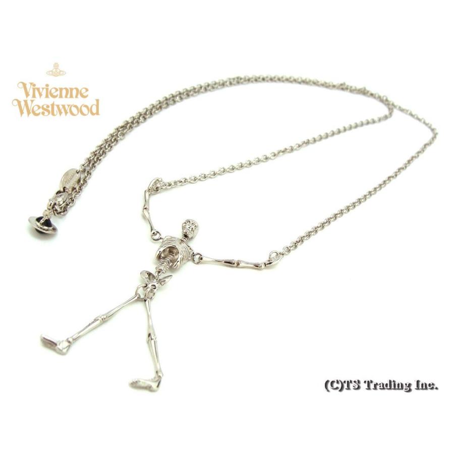 人気第6位 Vivienne Westwood ヴィヴィアン ウエストウッド Skelton Orb Necklace スケルトン 骸骨 ペンダント Sv 欠品カラー再入荷 Newmatic Ae