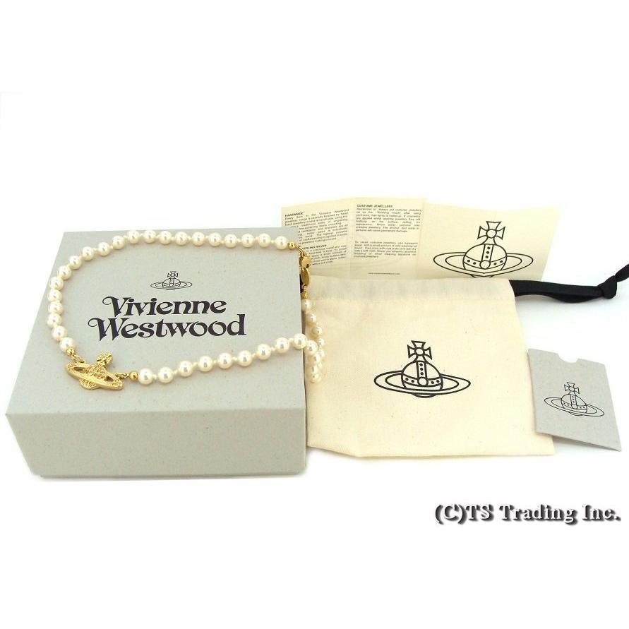Vivienne Westwood ヴィヴィアン ウエストウッド ネックレス Mini Bas Relief Pearl Choker ミニバス レリーフパール ORB チョーカー GOLD Bas ORB Vivienne Westwood Mini Relief Pearl ミニバス チョーカー