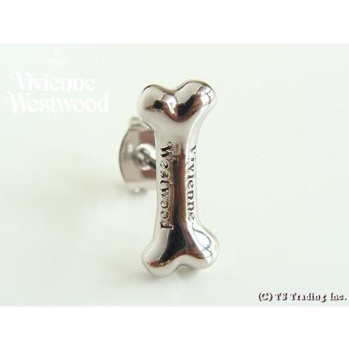 ヴィヴィアンウエストウッドVivienne Westwood Otho Stud Bone Pierced Earring 新作 骨 ボーン  ピアス(SV) [１個売りです] :vwe-100:プラッツティーズYahoo!店 - 通販 - Yahoo!ショッピング