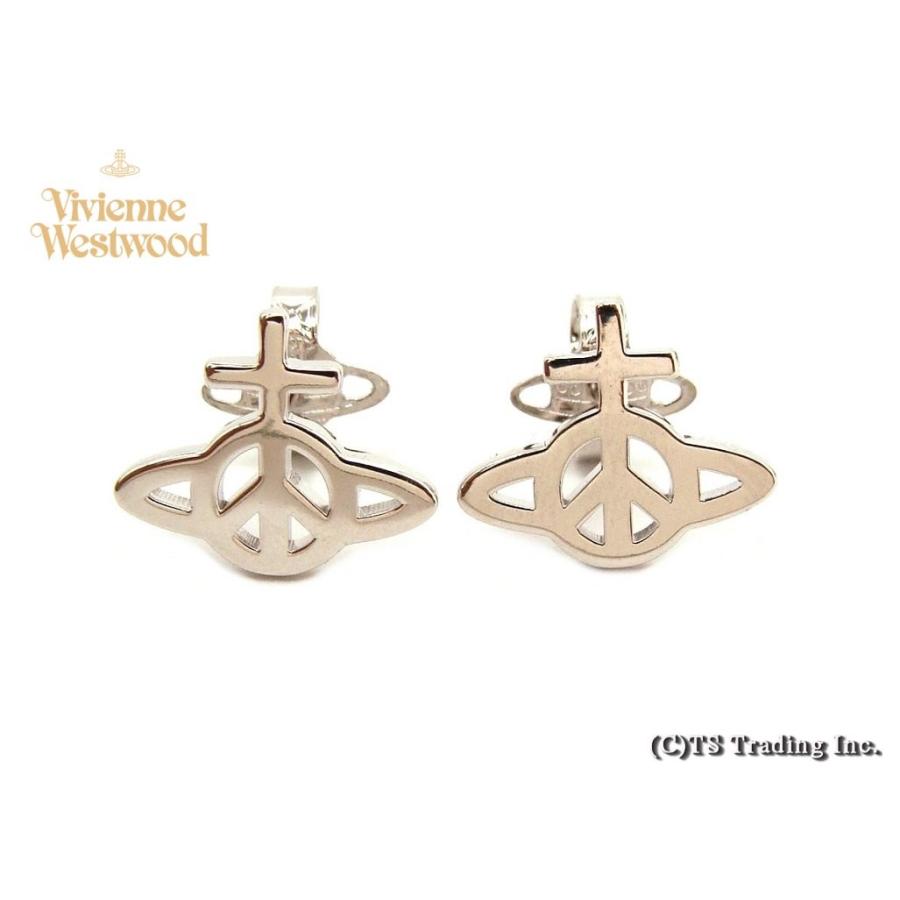 返品交換不可 Vivienne Westwood片耳ピアス2点セット ブランドボックス ピアス 片耳用 Labelians Fr