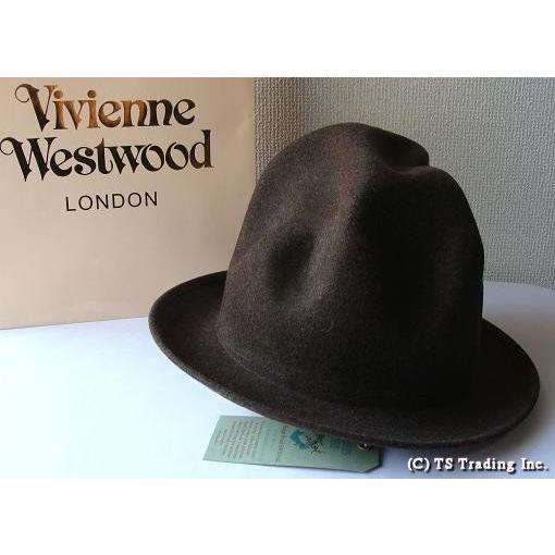 ヴィヴィアンウエストウッドワールズエンドVivienne Westwood Felt Mountain hat限定フエルトマウンテン  ハット(DBRN) : vwh-10 : プラッツティーズYahoo!店 - 通販 - Yahoo!ショッピング