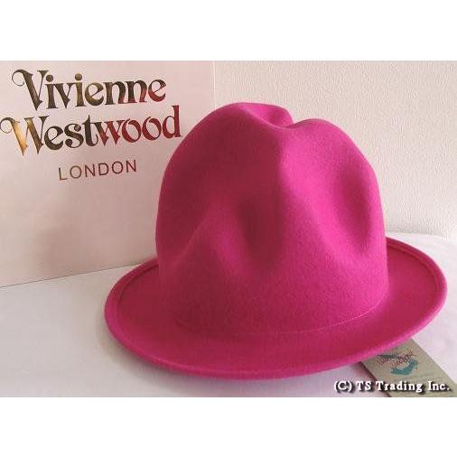 あ*あ様 Vivienne Westwood Felt Mountain hat Vivienne Westwood（ヴィヴィアンウエストウッド） ヴィヴィアン