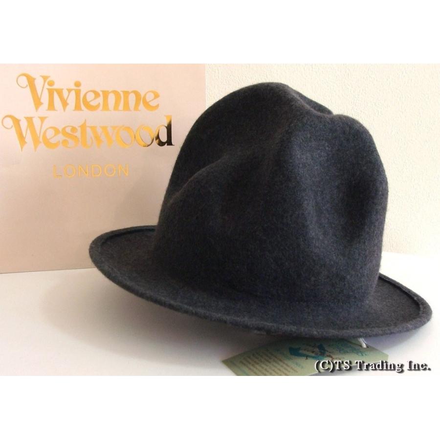 ヴィヴィアンウエストウッドワールズエンドVivienne Westwood Felt Mountain hat限定フエルト・マウンテン ハット  ファレル(Gray) :vwh-61:プラッツティーズYahoo!店 - 通販 - Yahoo!ショッピング