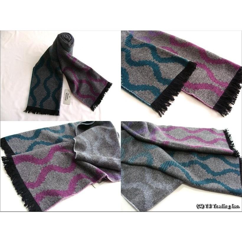 Vivienne Westwood グラフィック柄マフラー Vivienne Westwood（ヴィヴィアンウエストウッド） ヴィヴィアン