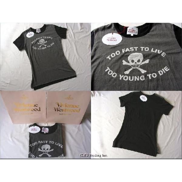 Vivienne westwood スカル　tシャツ　ユニセックス　90s 品薄デザイン VIVIENNE WESTWOOD ロゴTシャツ ユニセックス