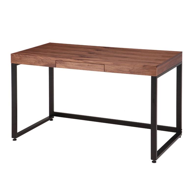 Walnut Desk ウォールナット デスク W1200mm ミッドセンチュリー オフィス 書斎 おしゃれ T-2314BR | 