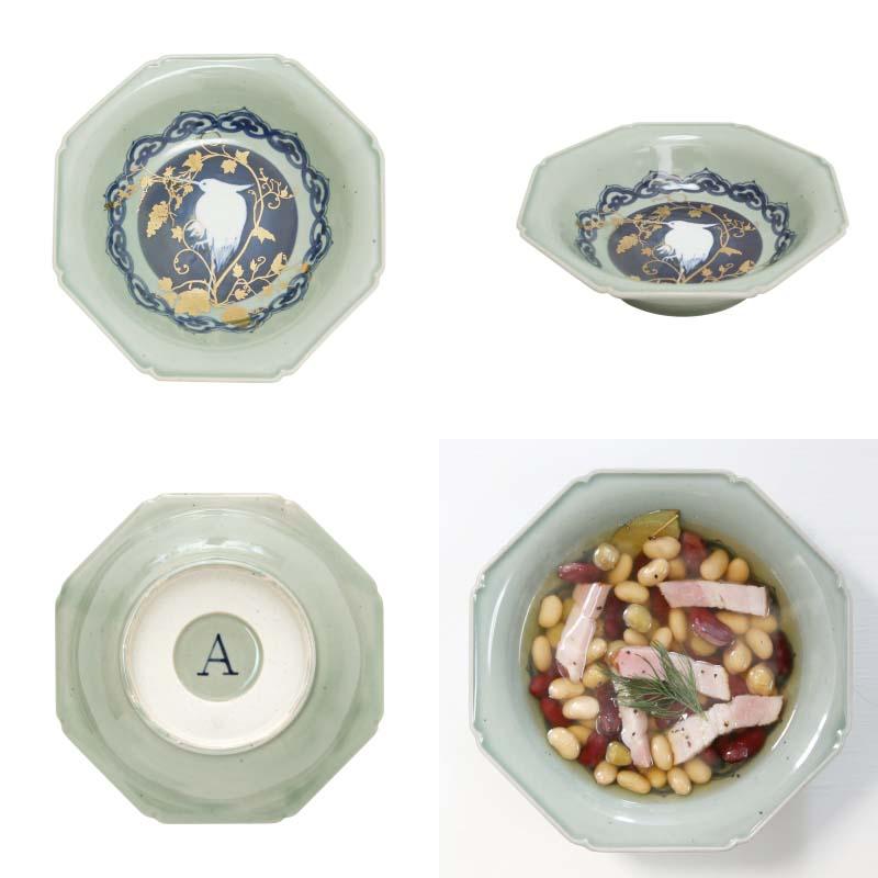 amabro（アマブロ） ナマス amabro NAMASU なます皿 蛸唐草松竹梅文輪