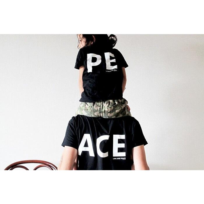 キッズTシャツ  Love & Peace キッズ Design Against Trend BLACK/NAVY/GREY 100cm/120cm｜play-d-play｜05