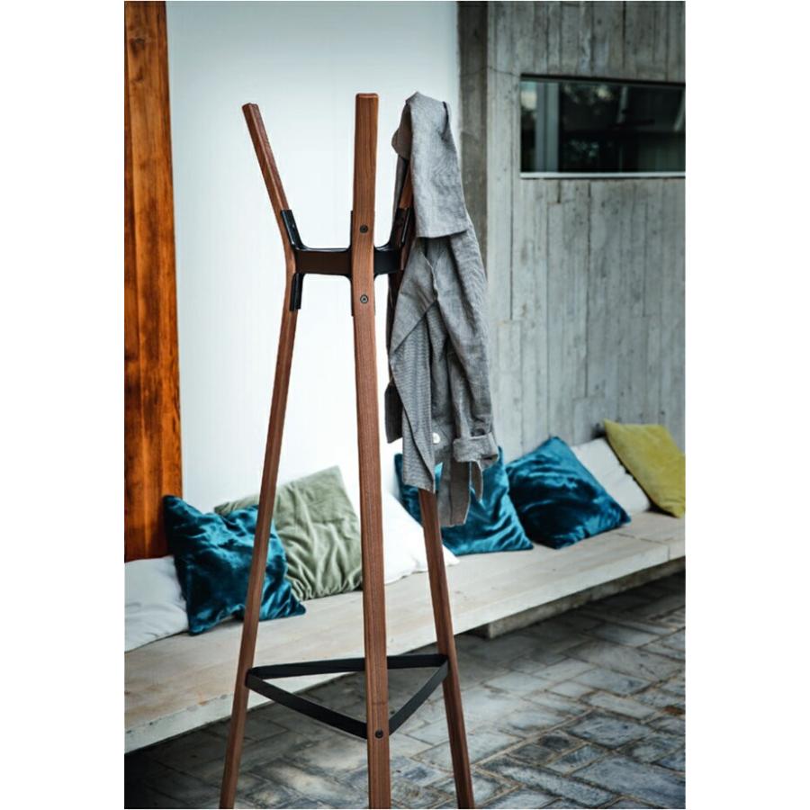 法人宛限定 MAGIS マジス Steelwood Coat Stand Walnut + Black スチールウッド コートスタンド ウォールナット+ブラック スティールウッド | MAGIS | 01
