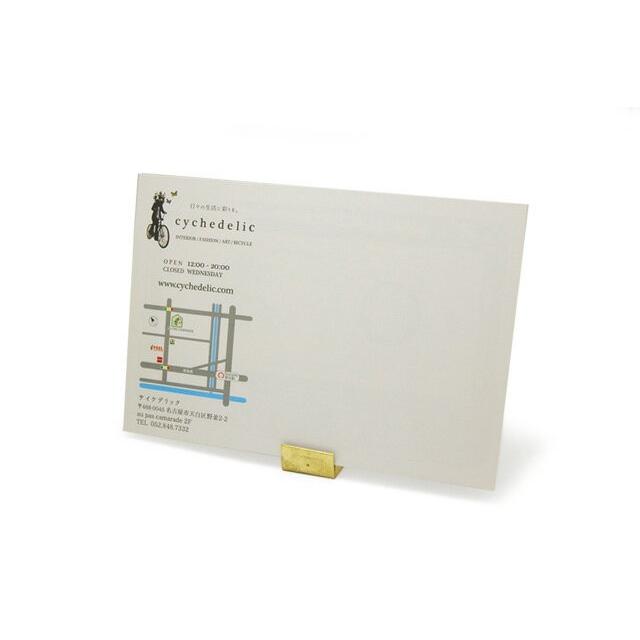 Brass Card Stand ブラス カードスタンド Horn Please プライス