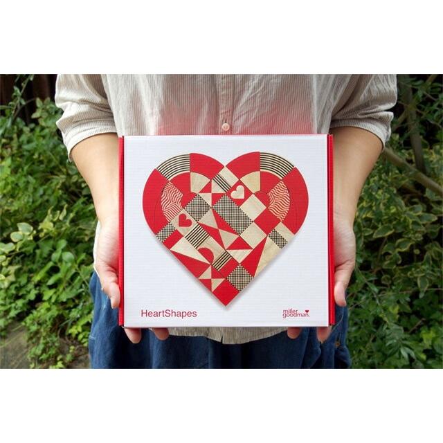 Heart Shapes ハートシェイプス Miller Goodman ミラーグッドマン 木製 パズル ブロック 知育玩具 ギフト プレゼント ハート Love 結婚祝い Play Design Play 通販 Yahoo ショッピング