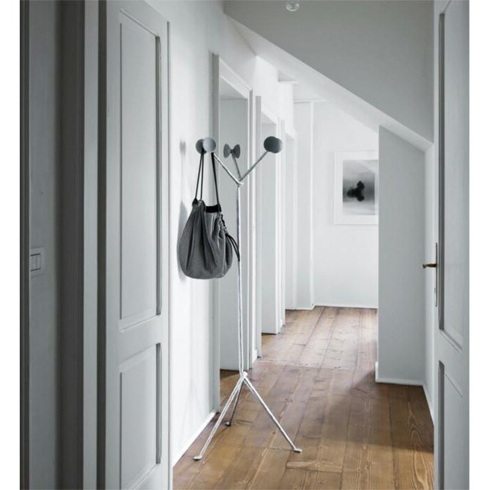 法人宛限定 MAGIS マジス Officina Coat stand オフィチーナ コートスタンド フレーム:SILVER/BLACK フック:BLACK/GREY/GREEN | MAGIS | 02