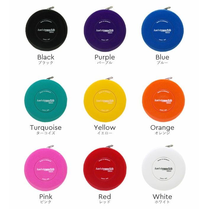 hoechstmass ロールメジャー 150cm テープメジャー ドイツ Black/Purple/Blue/Turquoise/Yellow/Orange/Pink/Red/White | ブランド登録なし | 01