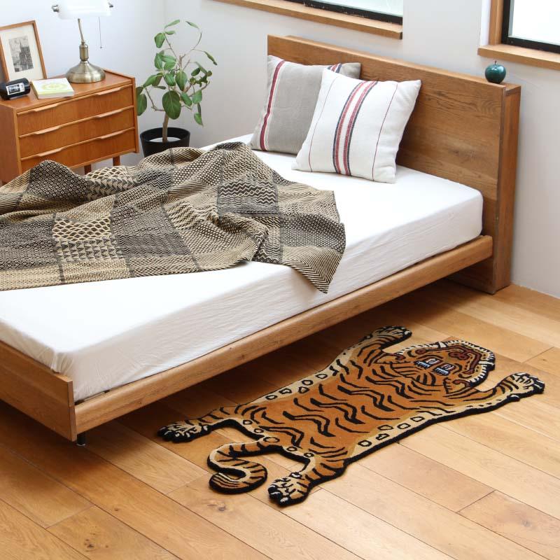 M チベタンタイガーラグ Tibetan Tiger Rug Mサイズ DTTR-01 ブルー