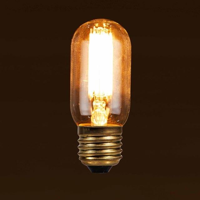LEDエジソンバルブ チューブラー LED Edison Bulb Tubular E26 真鍮 エジソン電球 電球色 LED電球｜play-d-play｜02