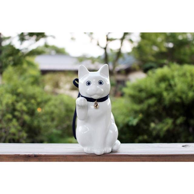 へそくりの招き猫 白磁 KataKoto Manekineko Bank ホワイト 貯金箱