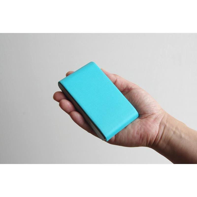 Metle Card Case メトレ カード ケース ブラック/バーガンディー/ネイビー/オリーブ/オレンジ/ターコイズ 名刺入れ カードホルダー カードケース |  | 02