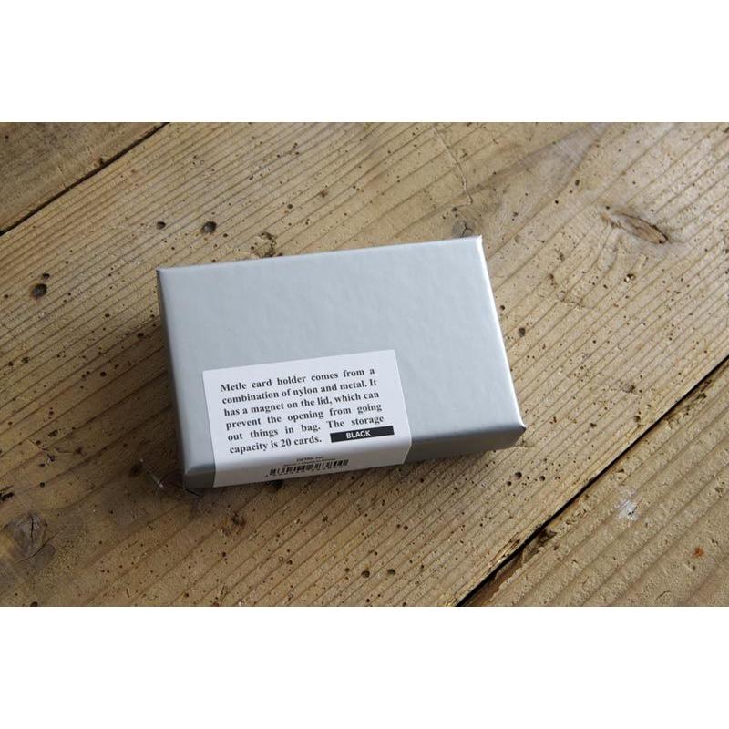 Metle Card Case メトレ カード ケース ブラック/バーガンディー/ネイビー/オリーブ/オレンジ/ターコイズ 名刺入れ カードホルダー カードケース |  | 06