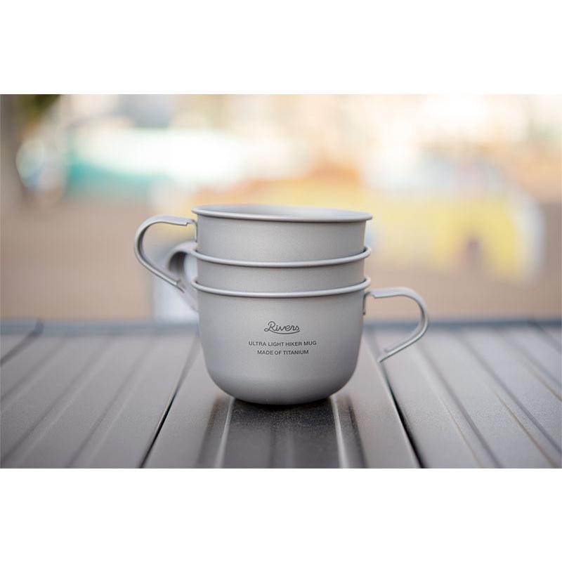 RIVERS（リバーズ） ウルトラライト ハイカーマグ S 180ml チタン