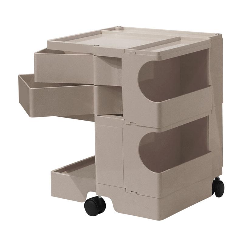 ボビーワゴン クミン ２段２トレイ BOBY WAGON CUMIN B-LINE ビーライン ジョエ・コロンボ 多機能ワゴン ベッドサイドテーブル 正規輸入品 | B-LINE