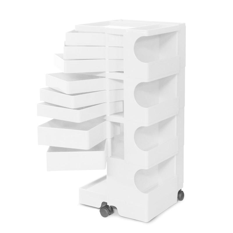 B-LINE（ビーライン） ボビーワゴン ホワイト 4段8トレイ BOBY WAGON