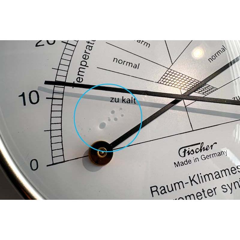 142.01 コンフォートメーター Fischer-barometer Comfortmeter 温度計