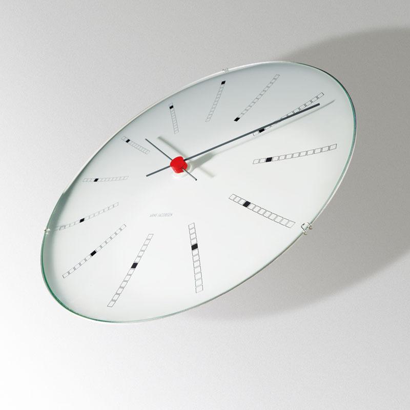 アルネ ヤコブセン ウォールクロック バンカーズ 290mm AJ Wall Clock Bankers ホワイト/ブラック ROSENDAHL ローゼンダール 北欧 時計 掛け時計 国内正規品｜play-d-play｜04