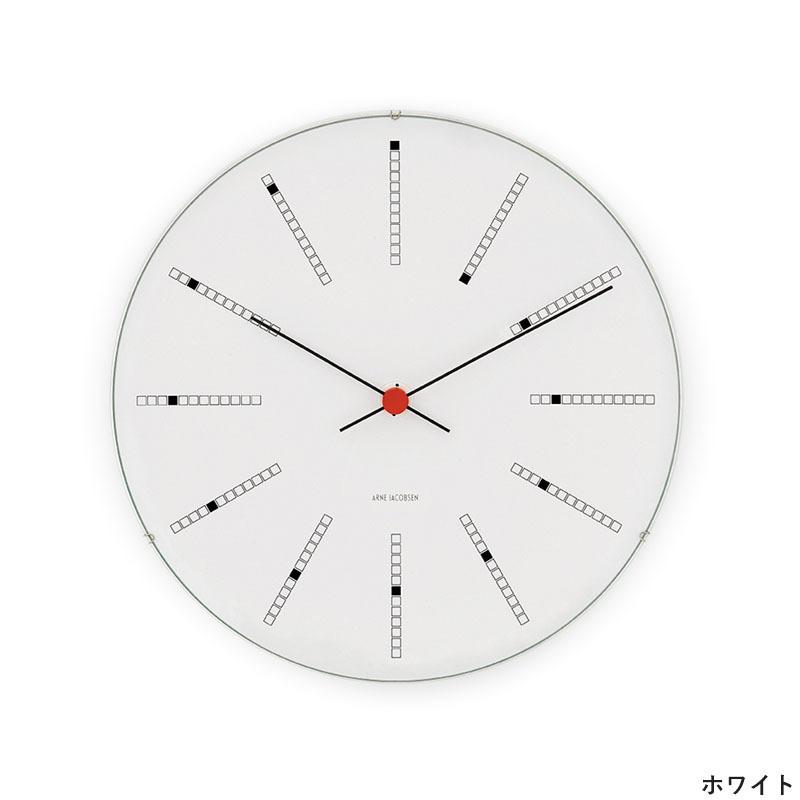 アルネ ヤコブセン ウォールクロック バンカーズ 290mm AJ Wall Clock Bankers ホワイト/ブラック ROSENDAHL ローゼンダール 北欧 時計 掛け時計 国内正規品｜play-d-play｜09