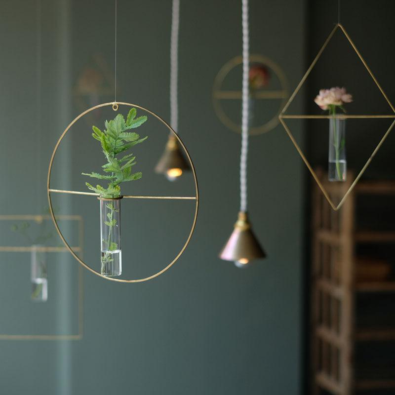 PIKE wall brass vase ピケ ウォールブラスベース WEST VILLAGE TOKYO ウエストビレッジトーキョー ラウンド/ダイアモンド/レクト 真鍮 一輪挿し | WEST VILLAGE TOKYO | 06