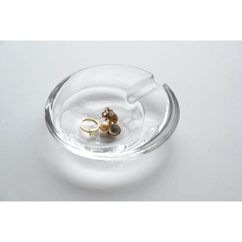 グラス アッシュトレイ Glass Ashtray 灰皿 ガラス コイントレイ 鍵