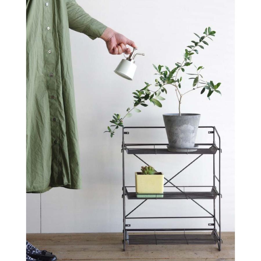 Sサイズ HABANA Folding Shelf BK ハバナ フォールディングシェルフ WEST VILLAGE TOKYO ウエストビレッジトーキョー ディスプレイ アイアン 棚 ３段 | WEST VILLAGE TOKYO | 02