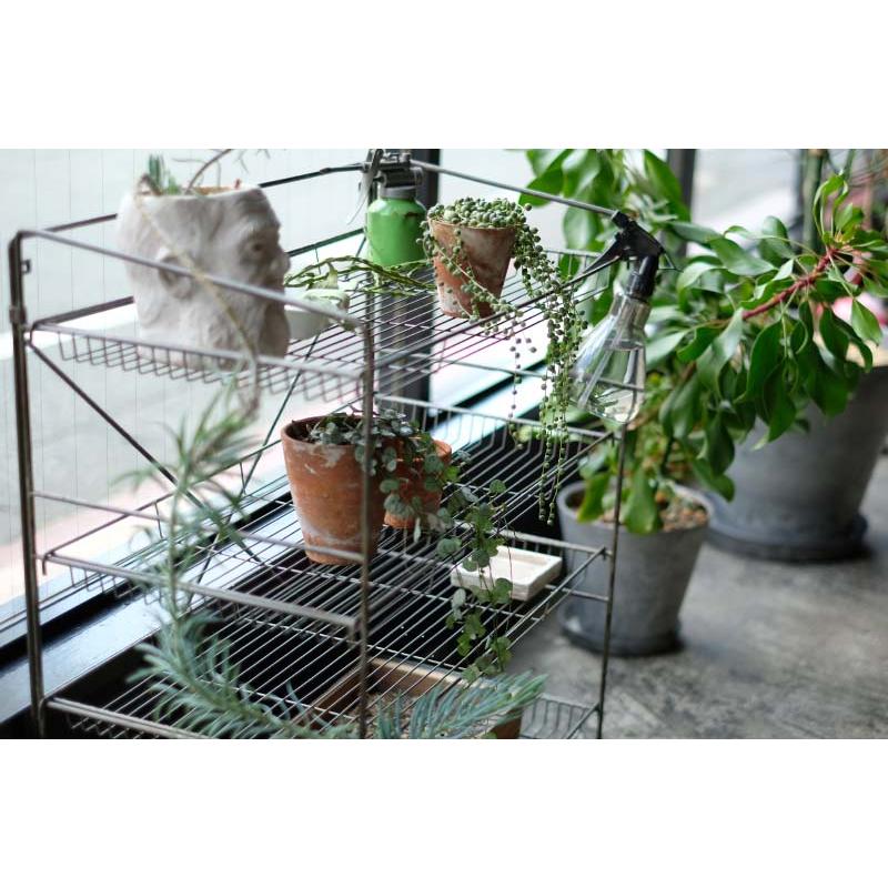 Lサイズ HABANA Folding Shelf BK ハバナ フォールディングシェルフ WEST VILLAGE TOKYO ウエストビレッジトーキョー ディスプレイ アイアン 棚 ４段 | WEST VILLAGE TOKYO | 06
