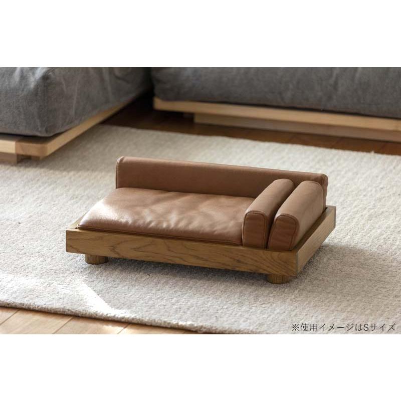 Fumi ペットのベッド Sサイズ ペットベッド ペット ベッド 犬 猫 シンプル かわいい 北欧 ナチュラル FUM-DB001S 幅51×奥行35×高さH15cm 座高10cm