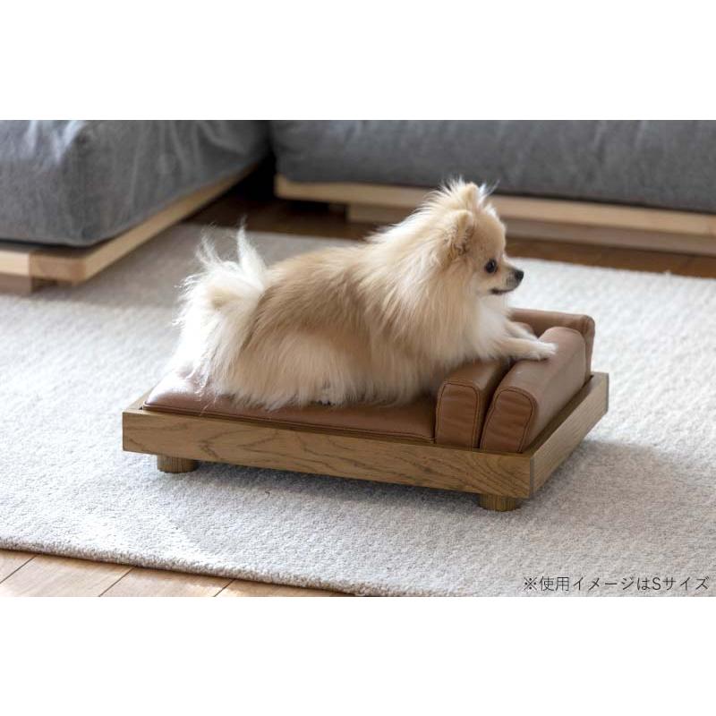 Fumi ペットのベッド Sサイズ ペットベッド ペット ベッド 犬 猫 シンプル かわいい 北欧 ナチュラル FUM-DB001S 幅51×奥行35×高さH15cm 座高10cm