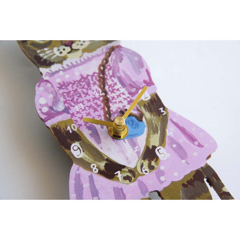 ナタリーレテ ダイカットクロック マヤ Nathalie Lete Diecut Clock