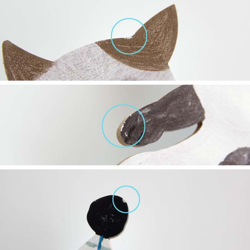 ナタリーレテ ダイカットクロック マヤ Nathalie Lete Diecut Clock