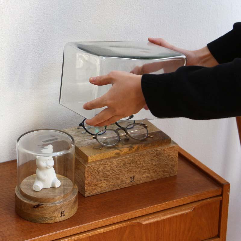 DETAIL（ディテール） ガラスドーム レクタングル1 HERE Glass Dome