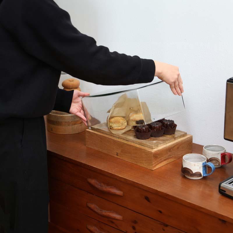 DETAIL（ディテール） ガラスドーム レクタングル2 HERE Glass Dome