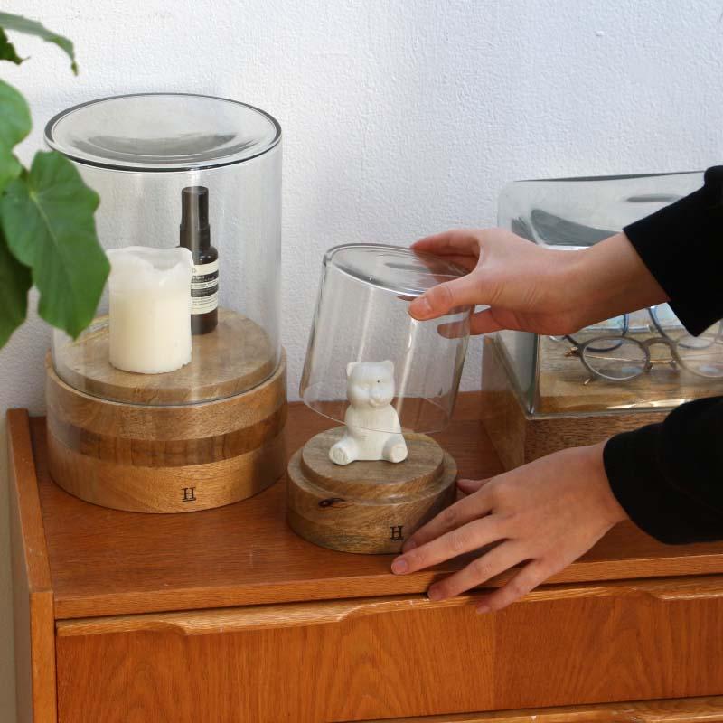 DETAIL（ディテール） ガラスドーム シリンダー1 HERE Glass Dome 