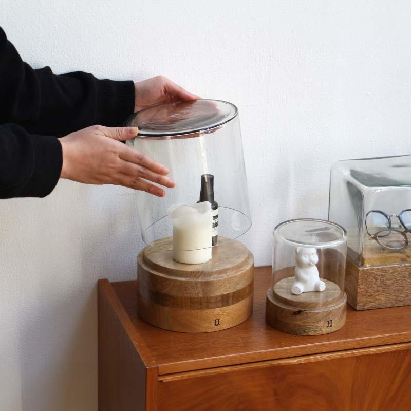 DETAIL ガラスドーム シリンダー3 HERE Glass Dome 