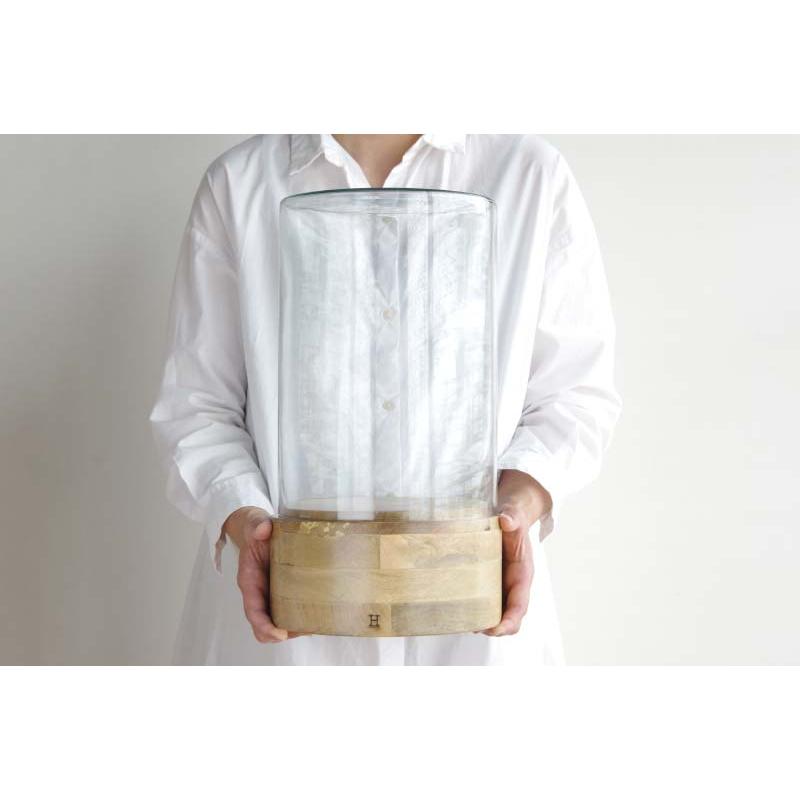 ガラスドーム シリンダー4 HERE Glass Dome "WB-CYL-4" ガラスケース 円柱 ディスプレイ ディスプレー φ22×H40.5cm_5