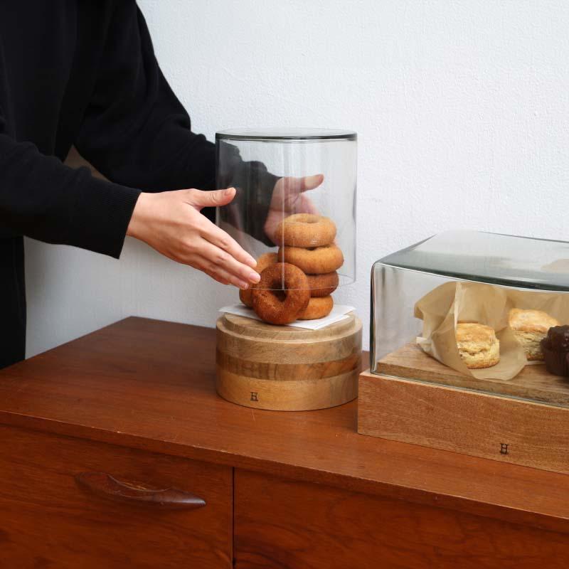 ガラスドーム シリンダー4 HERE Glass Dome "WB-CYL-4" ガラスケース 円柱 ディスプレイ ディスプレー φ22×H40.5cm_9